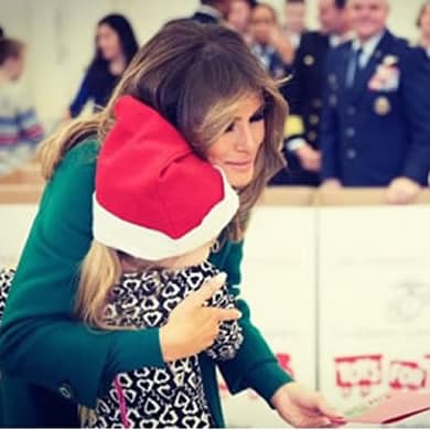 First Lady Melania Trumps Served as National Spokesperson