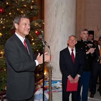 Annual Supreme Court Christmas Party Dedicated to the Program